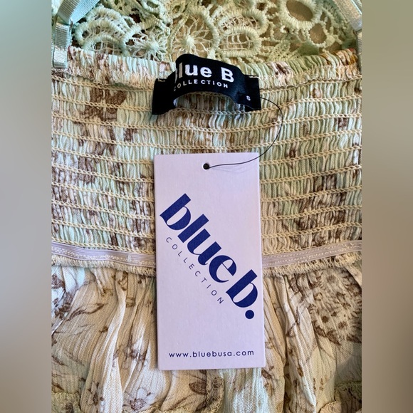 NEW Blue B. Pale Mint Tank Top Size Small - Picture 7 of 10